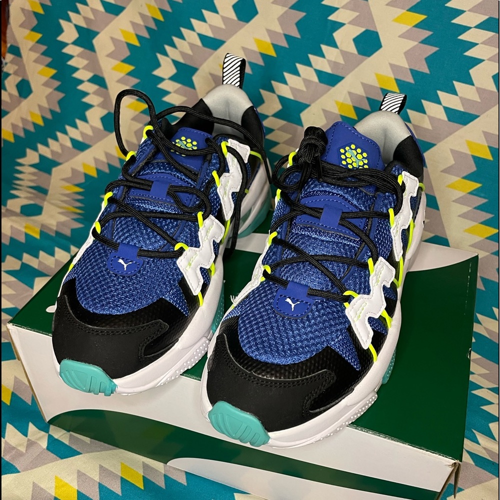 Puma Men's LQD Cell Omega Shoes NEW AUTHENTIC Blue/Black